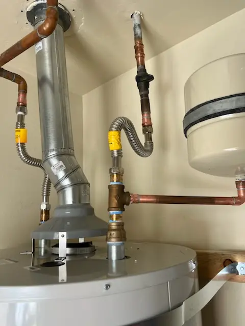 Water heater installation and plumbing repair in Oak Forest